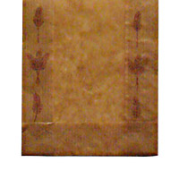 Sacos papel kraft castanho com impressão Espigas