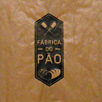 Fabrica do Pão kraft paper bag
